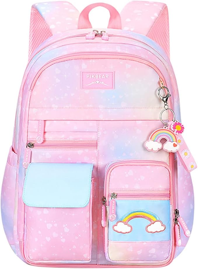 Amazing Rainbow Style Elegant BackPack for Kids at School | Be Trendy