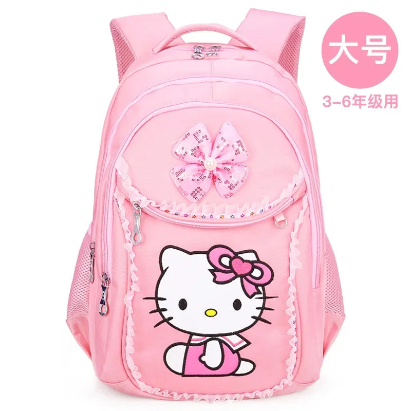 Hello Kitty girls' school bag | Waterproof |Burden Reduction |
