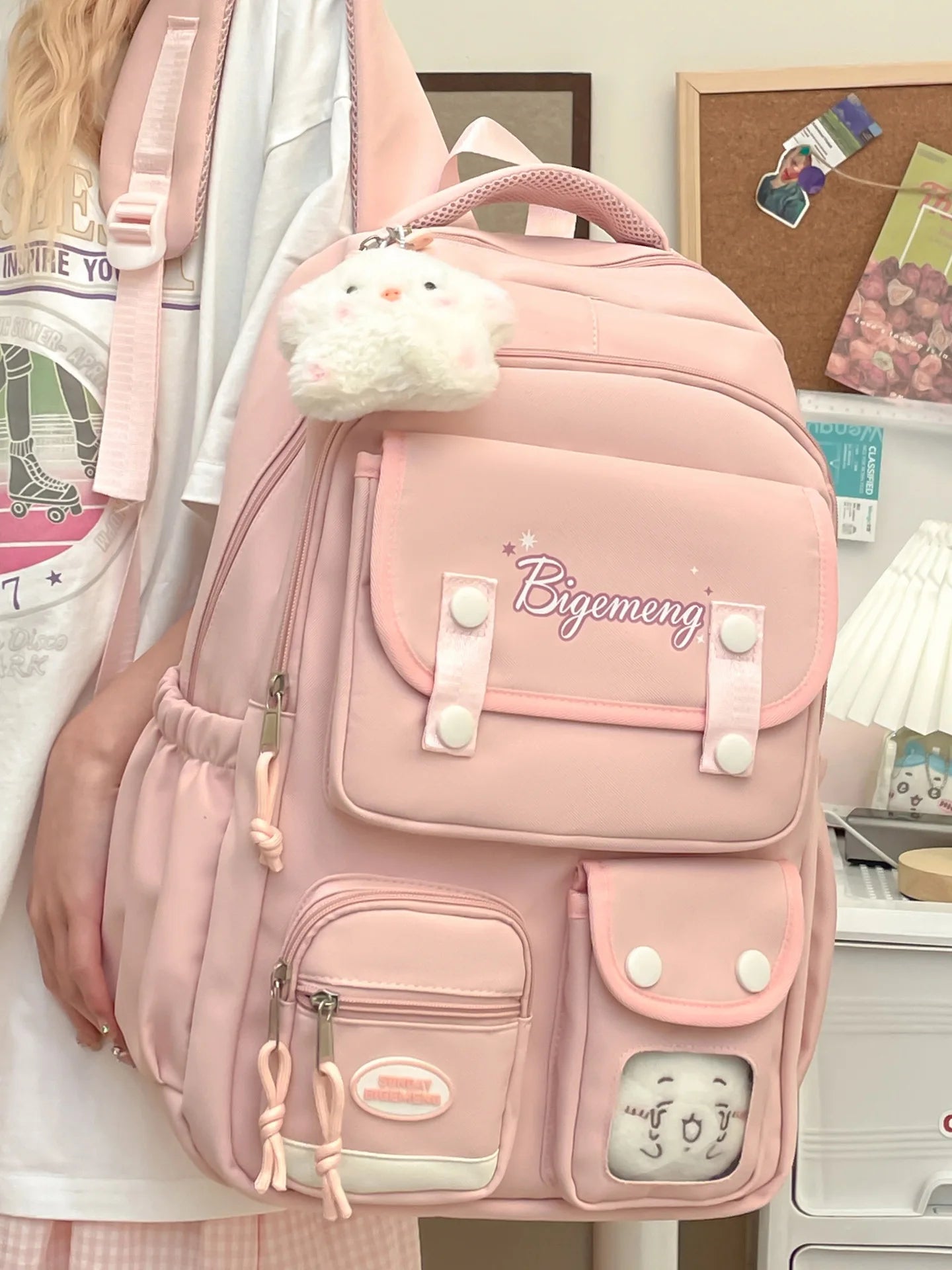 Simple Kawaii Student Bag