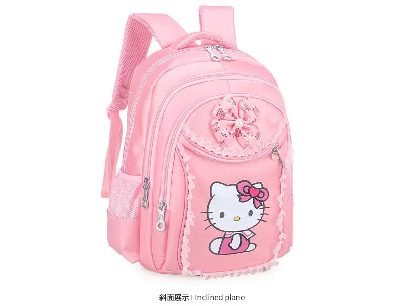 Hello Kitty girls' school bag | Waterproof |Burden Reduction |
