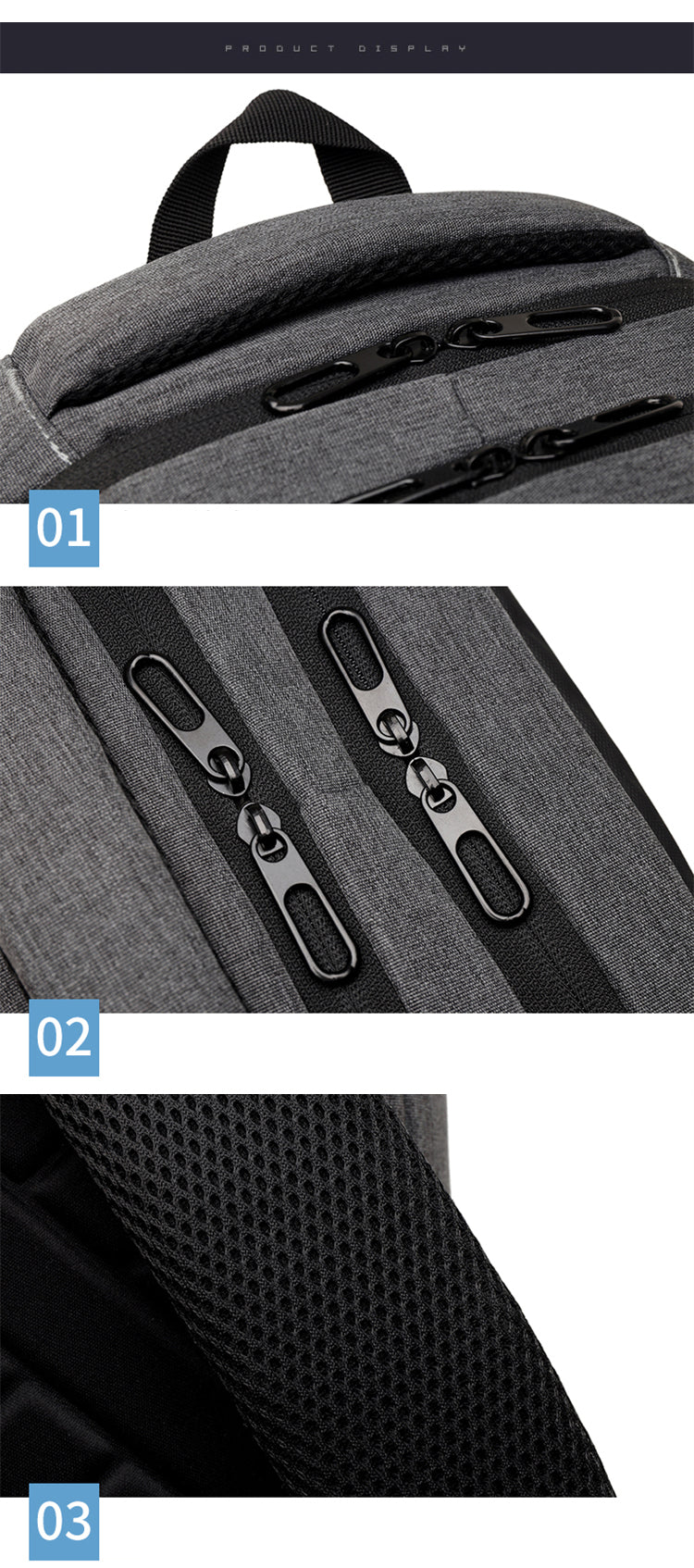 Minimalist Design Durable Laptop Backpack | Designer | USB Port - LittleCuckoo