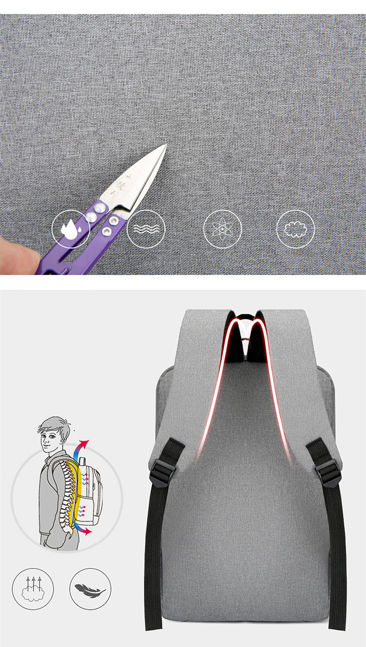 Casual Computer School Rucksack Bag Laptop Backpack - LittleCuckoo