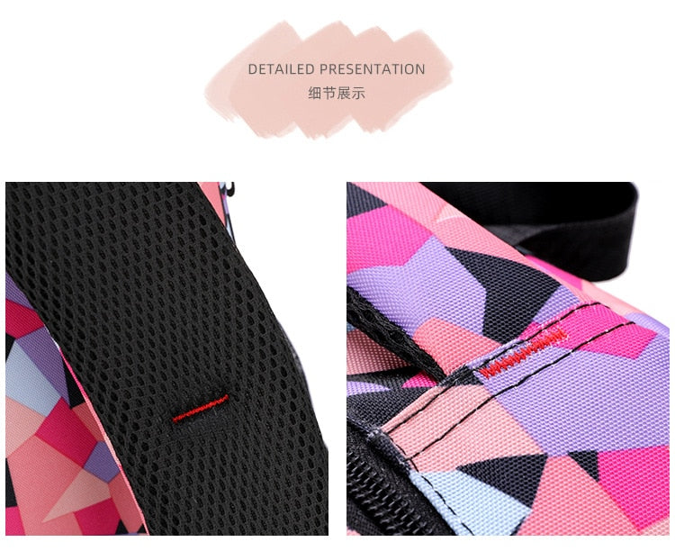 3-Piece Unisex Primary School Bag BackPack | Lunch Case | Pencil Case Set - LittleCuckoo