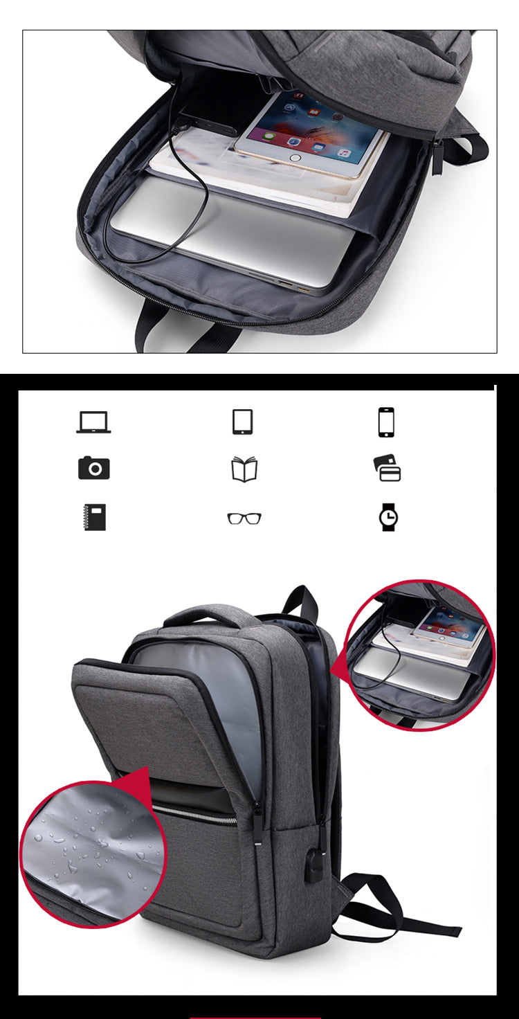 Large Capacity Travel Waterproof Bag | USB Point - LittleCuckoo