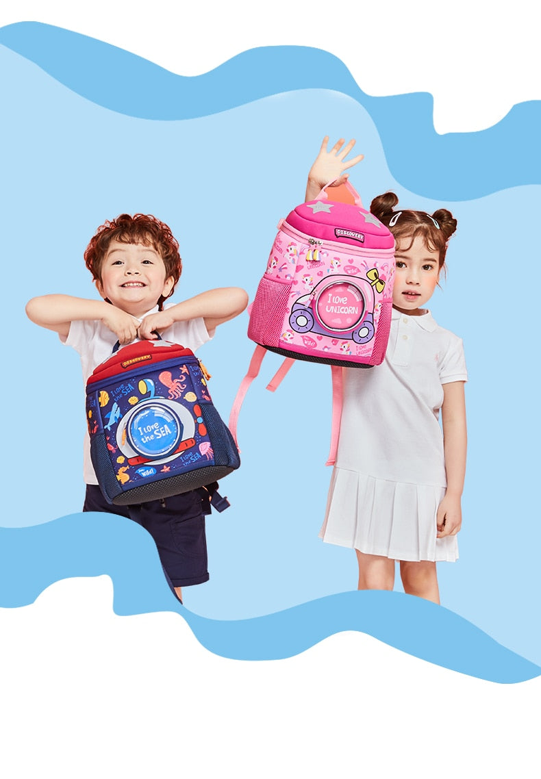 Kindergarten Schoolbag || Boys And Girls 3-7-Year Old || School Bag - LittleCuckoo