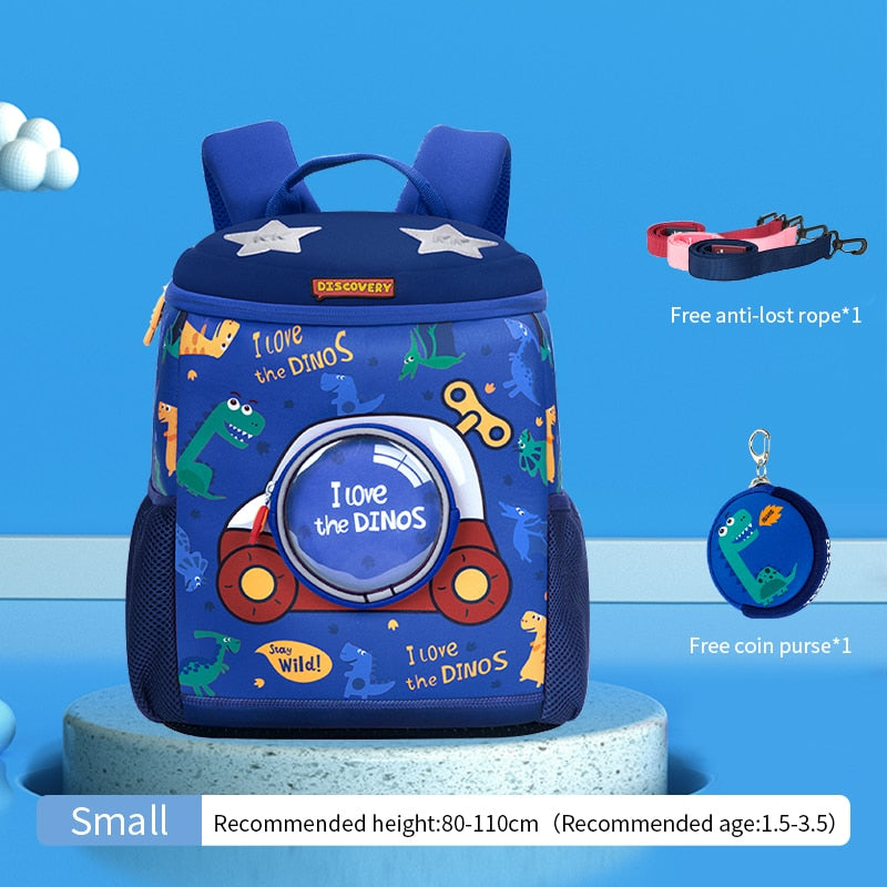 Kindergarten Schoolbag || Boys And Girls 3-7-Year Old || School Bag - LittleCuckoo