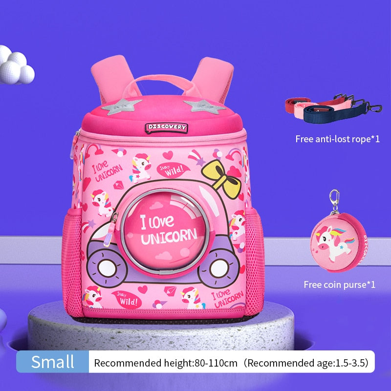 Kindergarten Schoolbag || Boys And Girls 3-7-Year Old || School Bag - LittleCuckoo