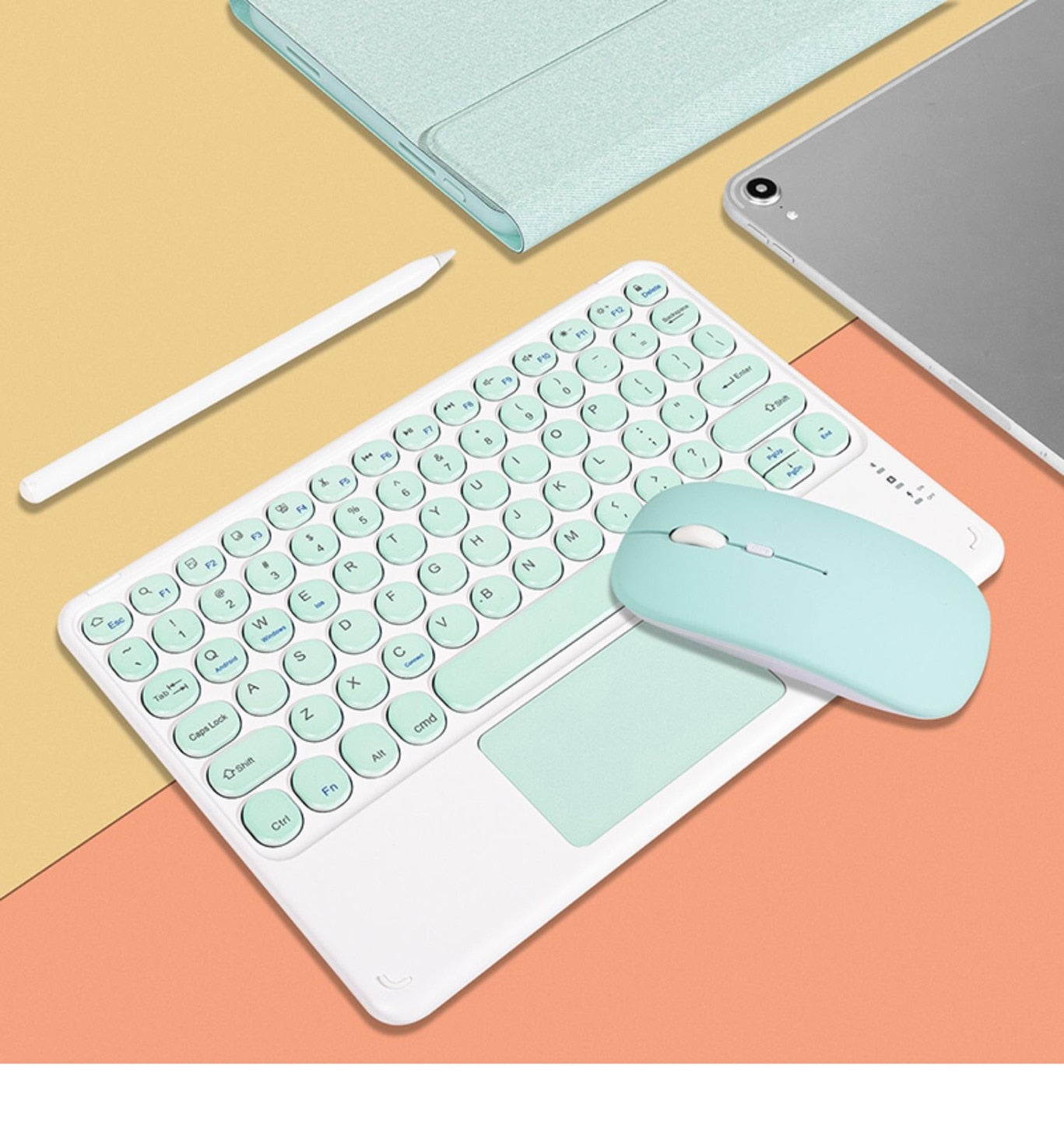 Keyboard and Mouse Combo | Wireless Bluetooth Keyboard Set - LittleCuckoo
