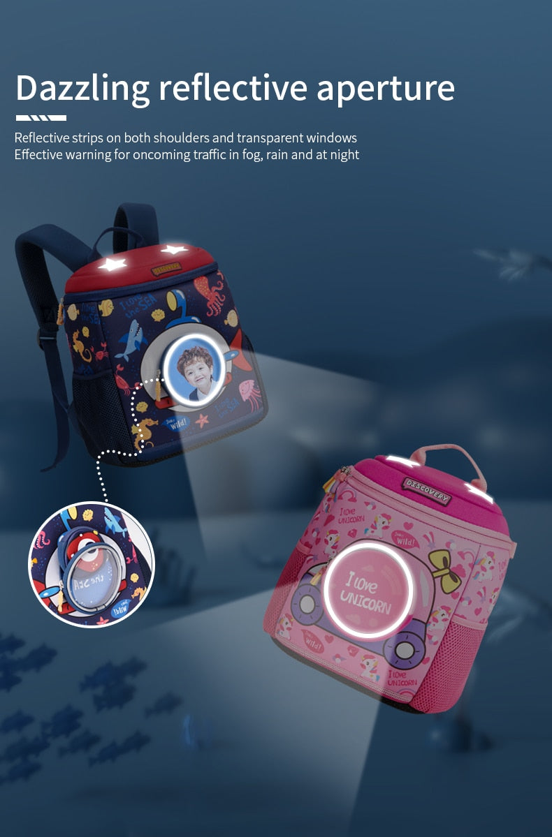 Kindergarten Schoolbag || Boys And Girls 3-7-Year Old || School Bag - LittleCuckoo