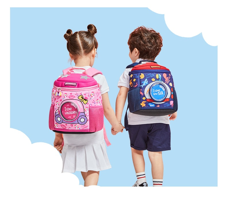 Kindergarten Schoolbag || Boys And Girls 3-7-Year Old || School Bag - LittleCuckoo