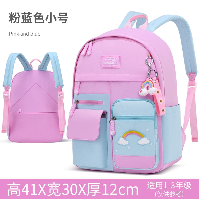 Amazing Rainbow Style Elegant BackPack for Kids at School | Be Trendy - LittleCuckoo