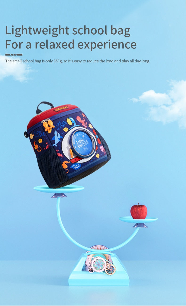 Kindergarten Schoolbag || Boys And Girls 3-7-Year Old || School Bag - LittleCuckoo