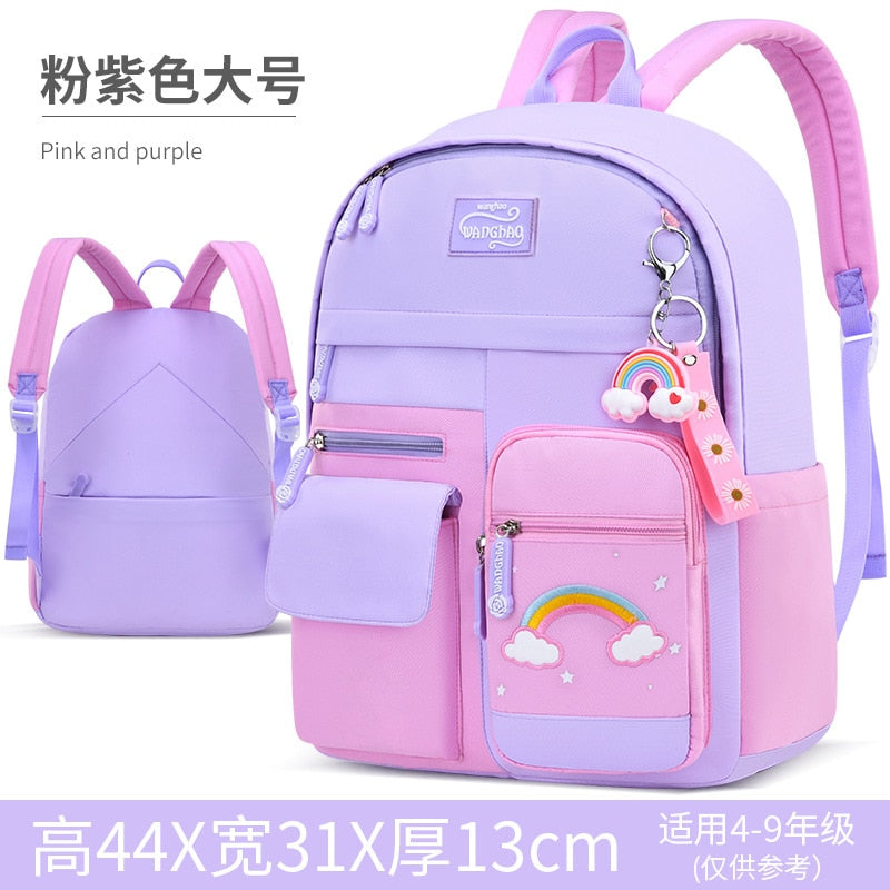 Amazing Rainbow Style Elegant BackPack for Kids at School | Be Trendy - LittleCuckoo