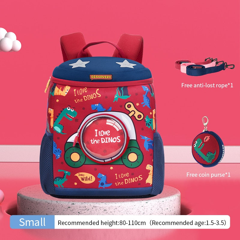 Kindergarten Schoolbag || Boys And Girls 3-7-Year Old || School Bag - LittleCuckoo