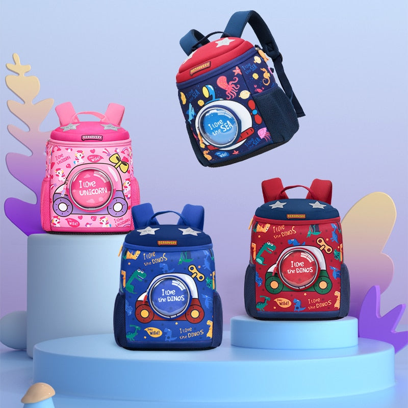 Kindergarten Schoolbag || Boys And Girls 3-7-Year Old || School Bag - LittleCuckoo