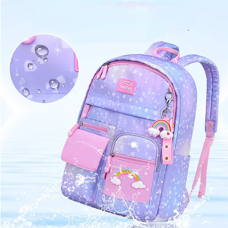 Amazing Rainbow Style Elegant BackPack for Kids at School | Be Trendy - LittleCuckoo