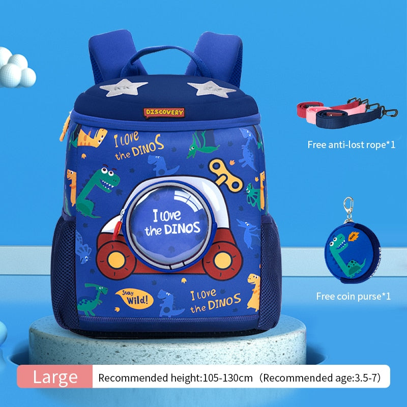 Kindergarten Schoolbag || Boys And Girls 3-7-Year Old || School Bag - LittleCuckoo