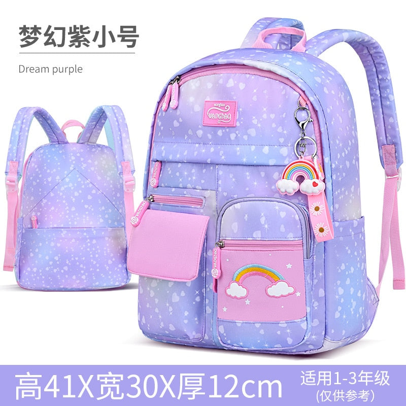 Amazing Rainbow Style Elegant BackPack for Kids at School | Be Trendy - LittleCuckoo