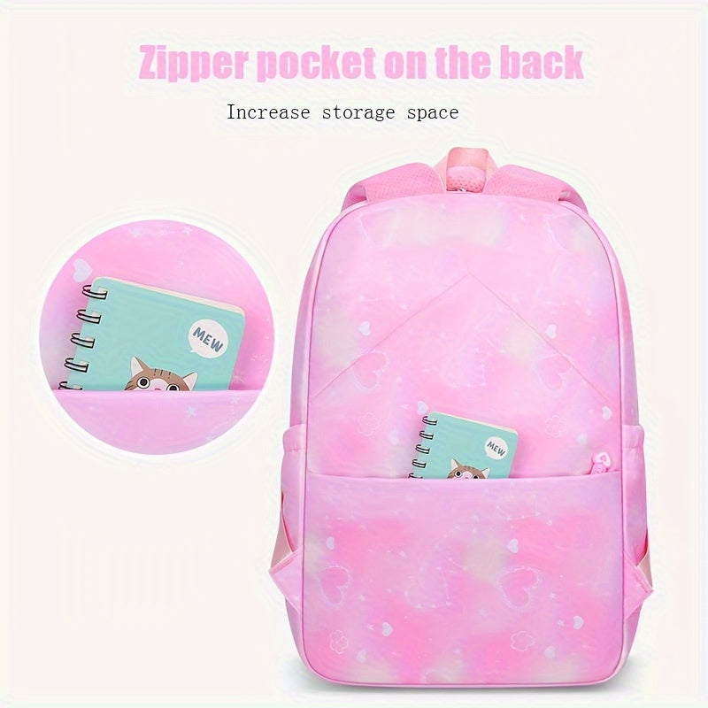 Large Capacity Cute Nylon College Backpack for School Kids | Stylish Bag | BackPack Style | Trendy