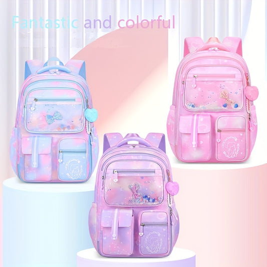 Large Capacity Cute Nylon College Backpack for School Kids | Stylish Bag | BackPack Style | Trendy