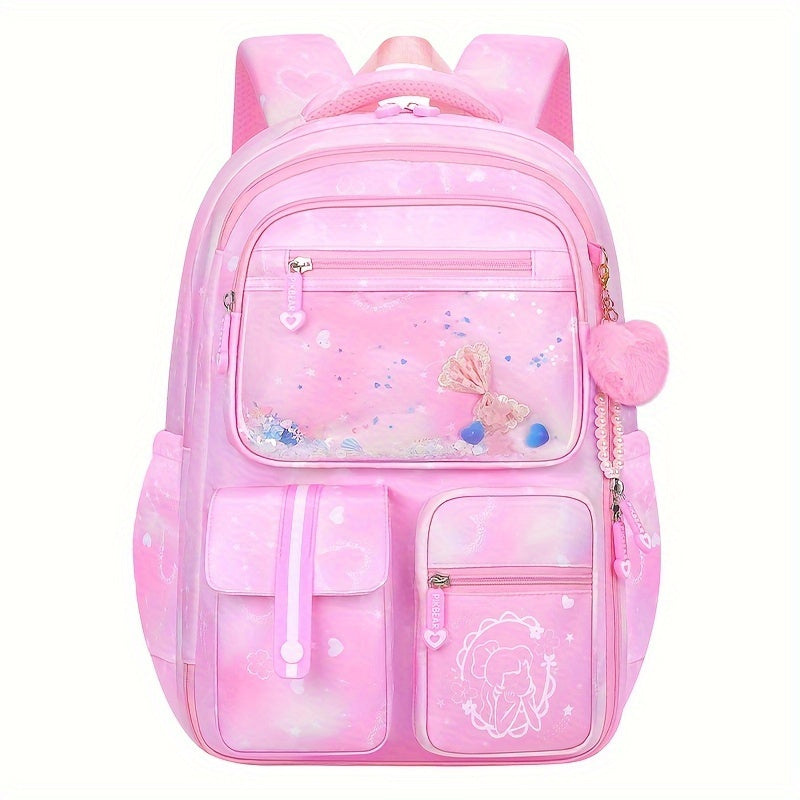 Large Capacity Cute Nylon College Backpack for School Kids | Stylish Bag | BackPack Style | Trendy