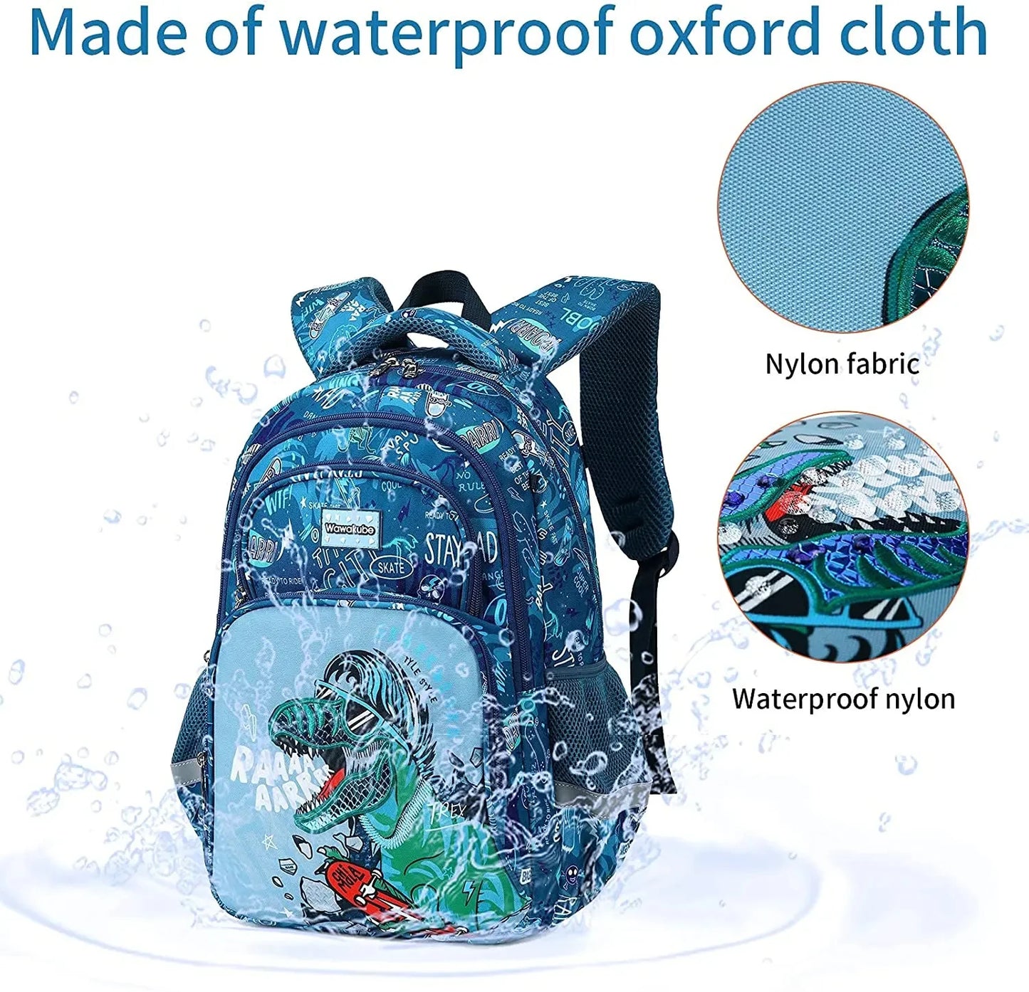 3-Piece Unicorn School Backpack Set