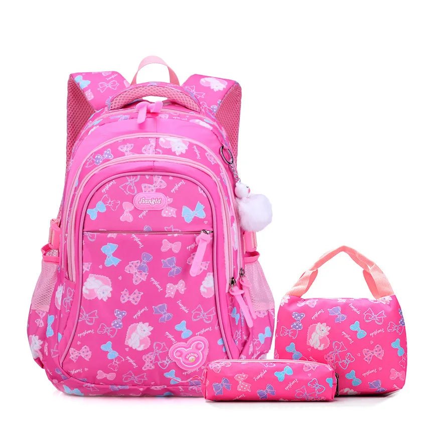 3-Piece Kawaii School Backpack Set