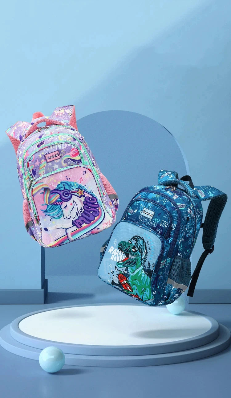 3-Piece Unicorn School Backpack Set