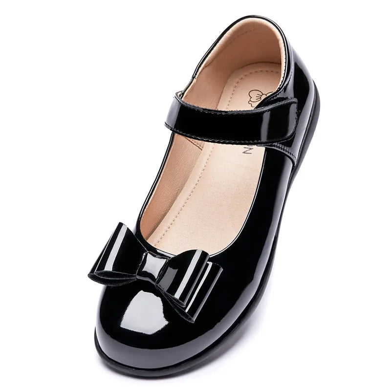 School Girls Leather Shoes | Dance Flats | School Performance Shoes