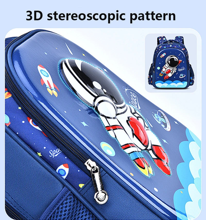 Kids 3D Astronaut School Backpack