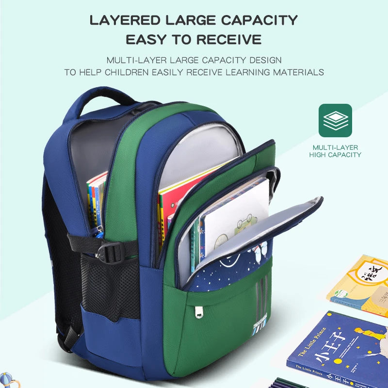 Astronaut School Backpack For Boys