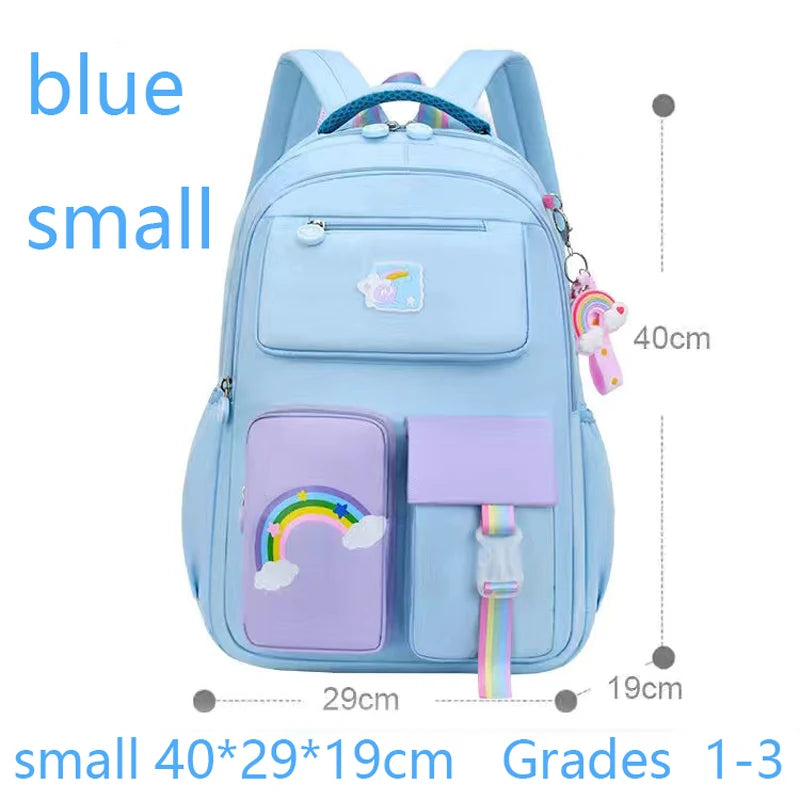 Cute Rainbow Girls Backpack