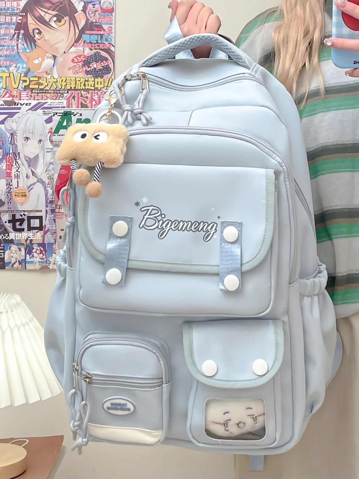 Simple Kawaii Student Bag
