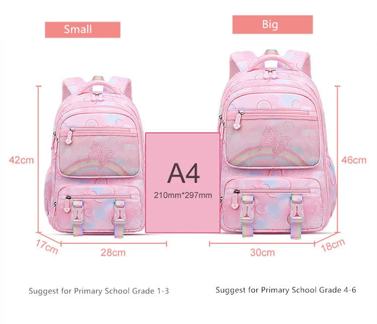 Elementary School Bags with Premium Design and Large Capacity - LittleCuckoo