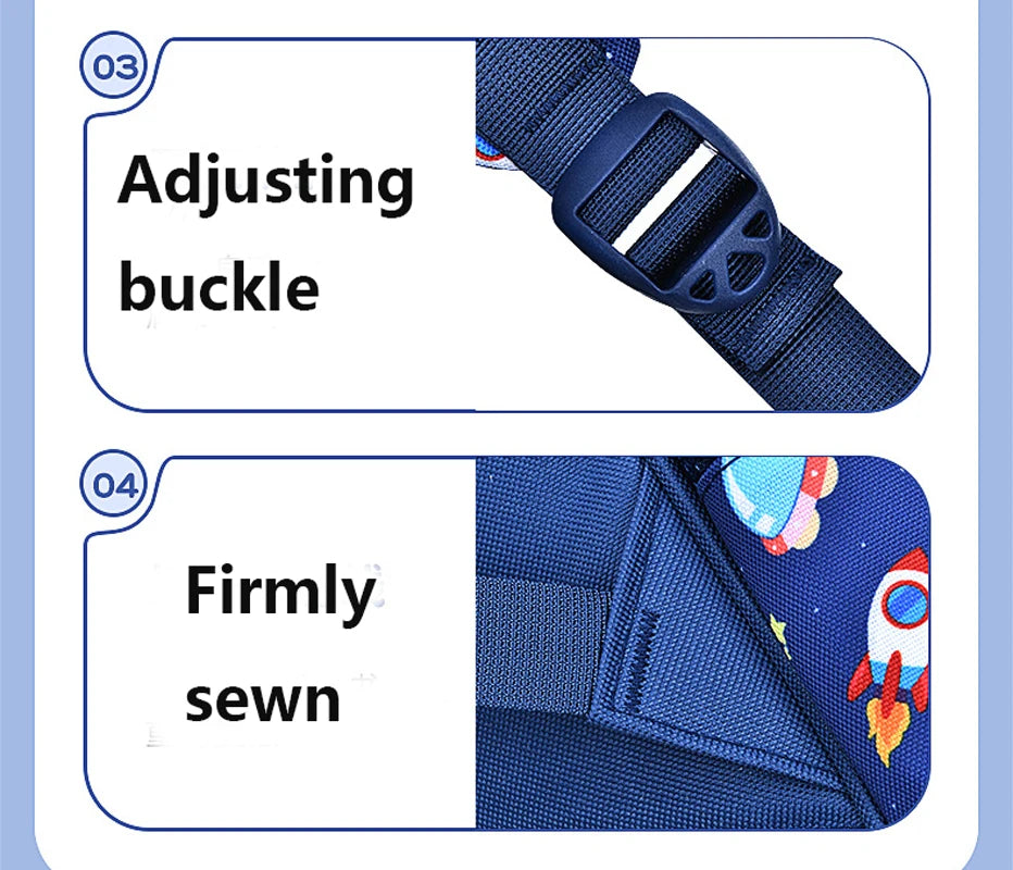 Kids 3D Astronaut School Backpack