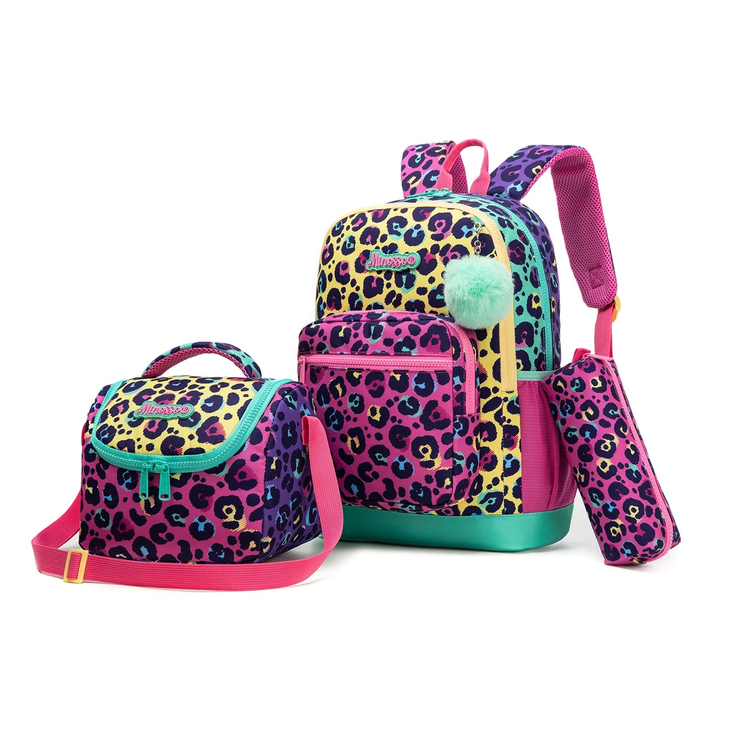 3-Piece School Backpack Set For Girls