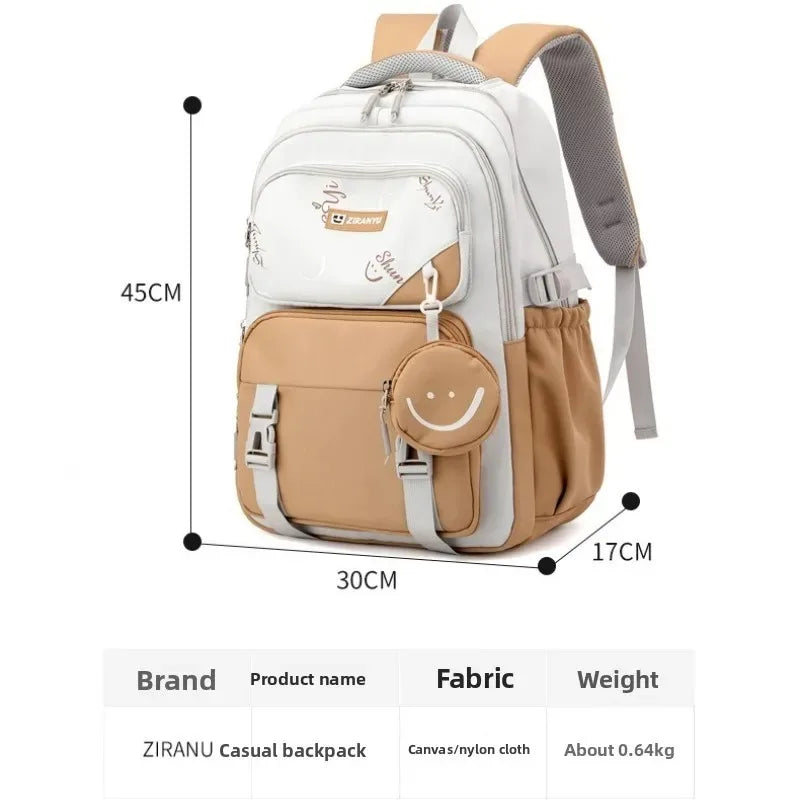Minimalist, Clean School bag for Girls