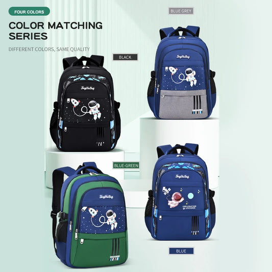 Astronaut School Backpack For Boys