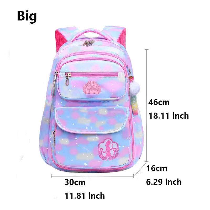 Kawaii Pink Girls School Backpack
