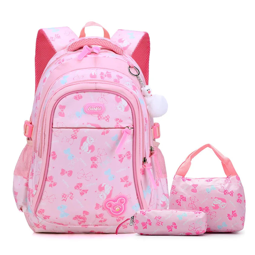 3-Piece Kawaii School Backpack Set