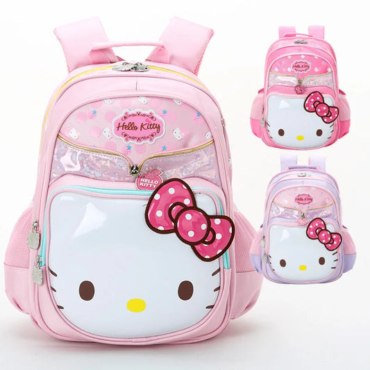 Hello Kitty Primary School Girls Backpack | Schoolbag Kindergarten Girls