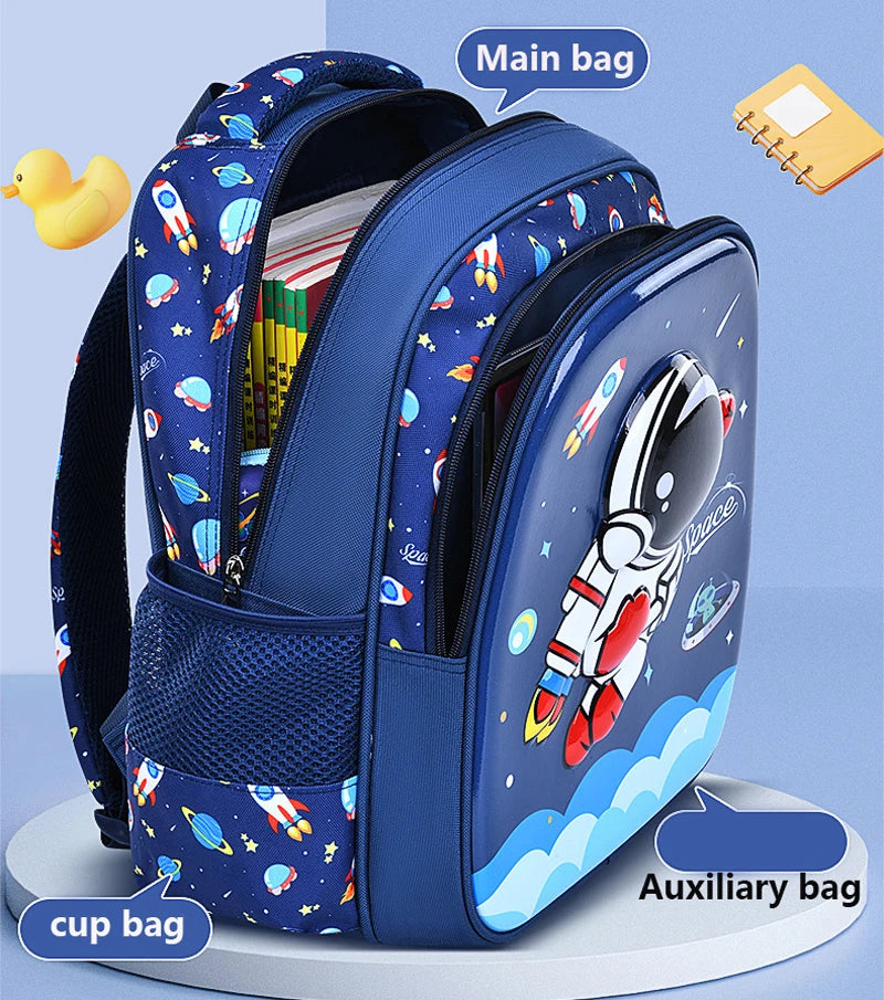 Kids 3D Astronaut School Backpack