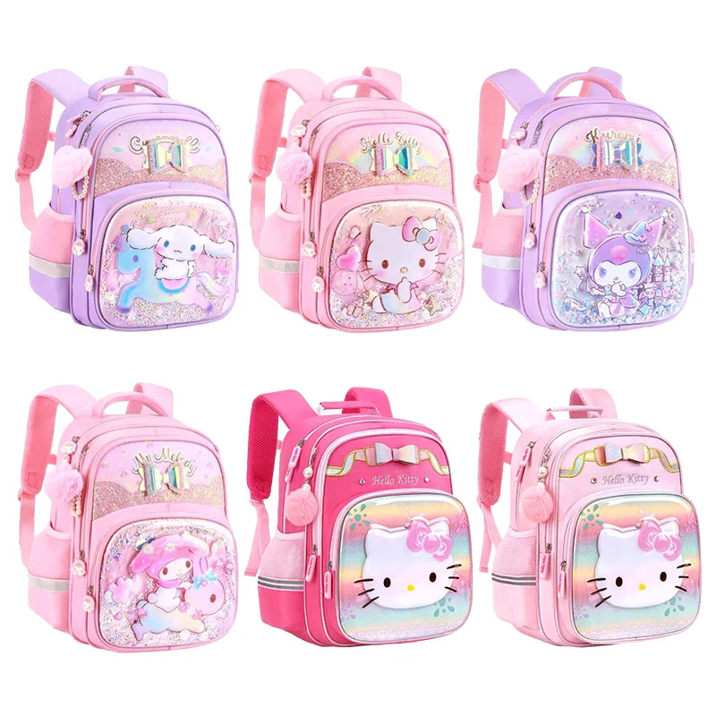 Cinnamoroll | Kuromi |My Melody |Hello Kitty | Anime Backpack |Cute Schoolbags |