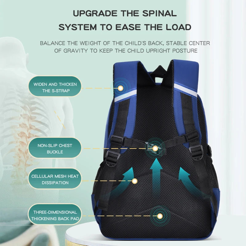 Astronaut School Backpack For Boys