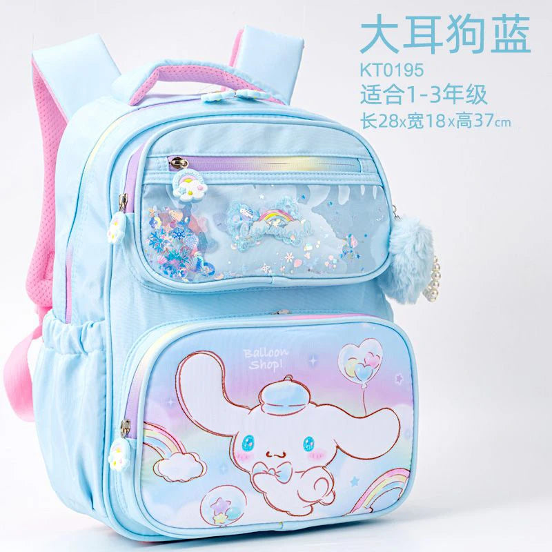 Cinnamoroll | Kuromi |My Melody |Hello Kitty | Anime Backpack |Cute Schoolbags |