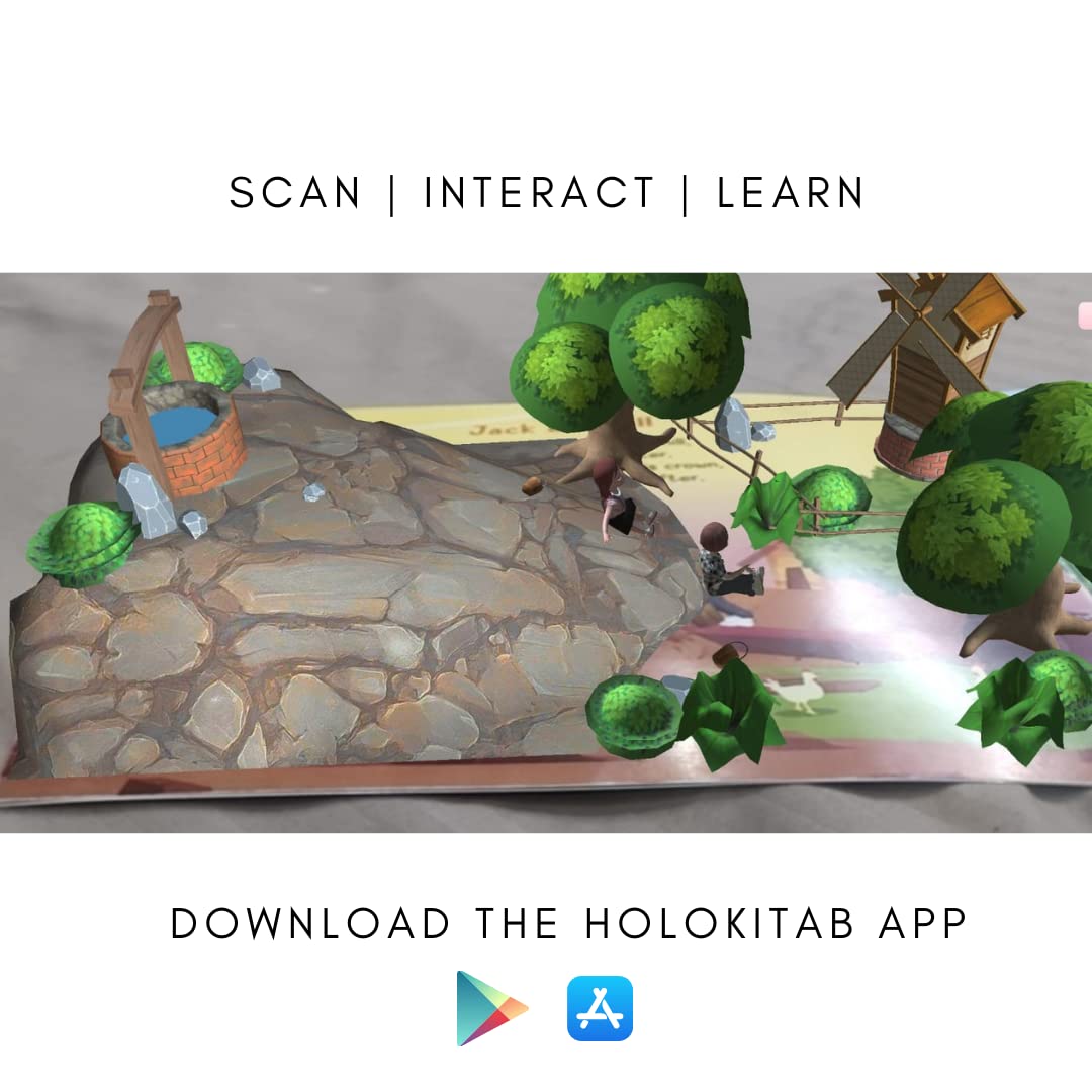 HoloKitab 3D Nursery Rhymes | Learn The Best In Your Screen Time! - LittleCuckoo
