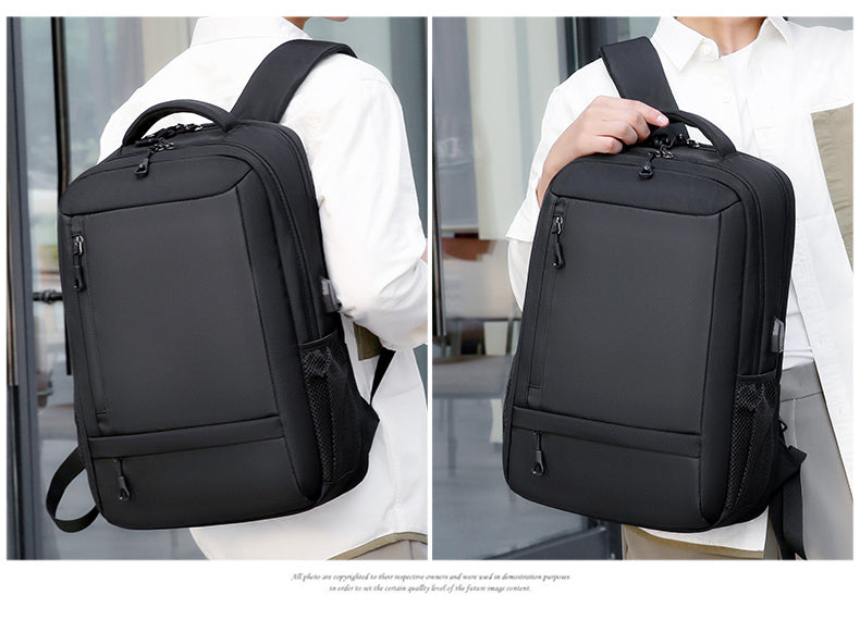 High Quality Business & Travel Multifunction Laptop Backpack - LittleCuckoo