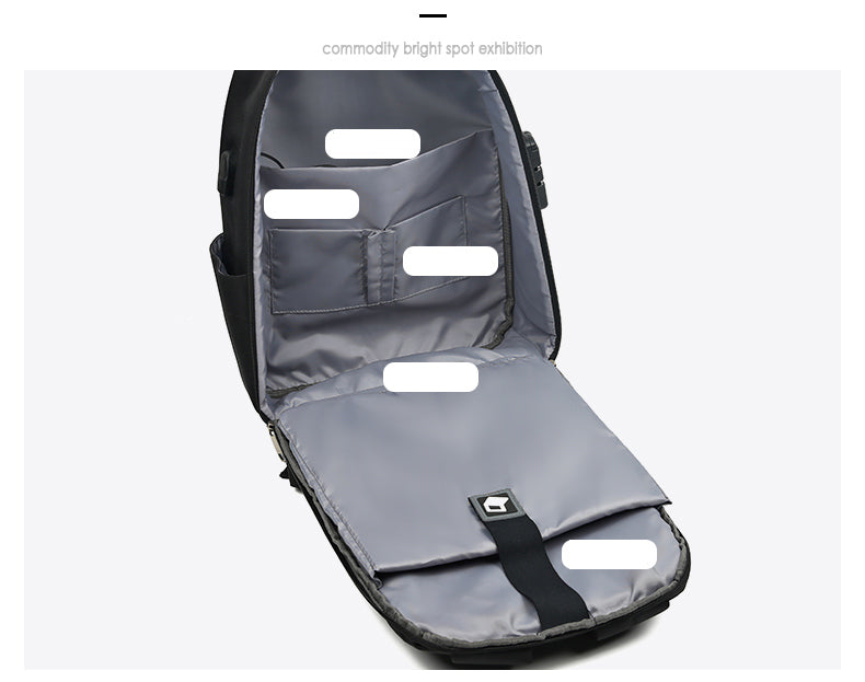 backpack eith laptop spot High Quality Waterproof Laptop Backpack | Business Travel Outdoor Laptop Bag