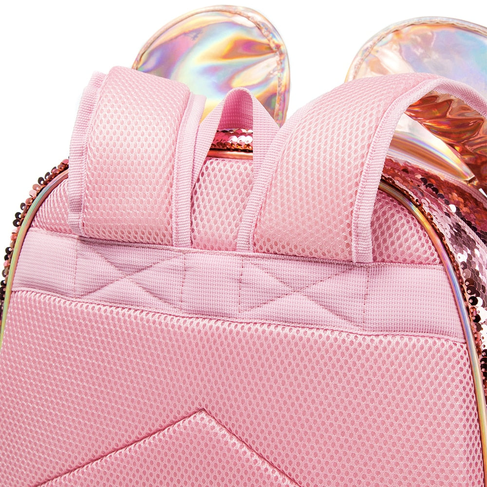 Glitter Girls BackPack | 3-Pieces Glittery Shiny Bag Set | Most Popular in Girls - LittleCuckoo