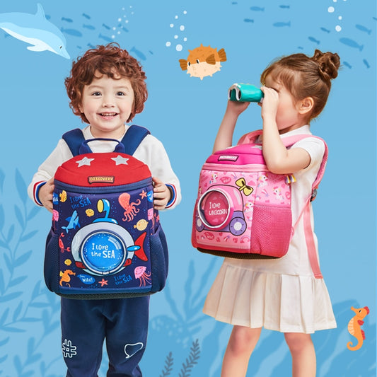 Kindergarten Schoolbag ||  Boys And Girls 3-7-Year Old || School Bag - LittleCuckoo